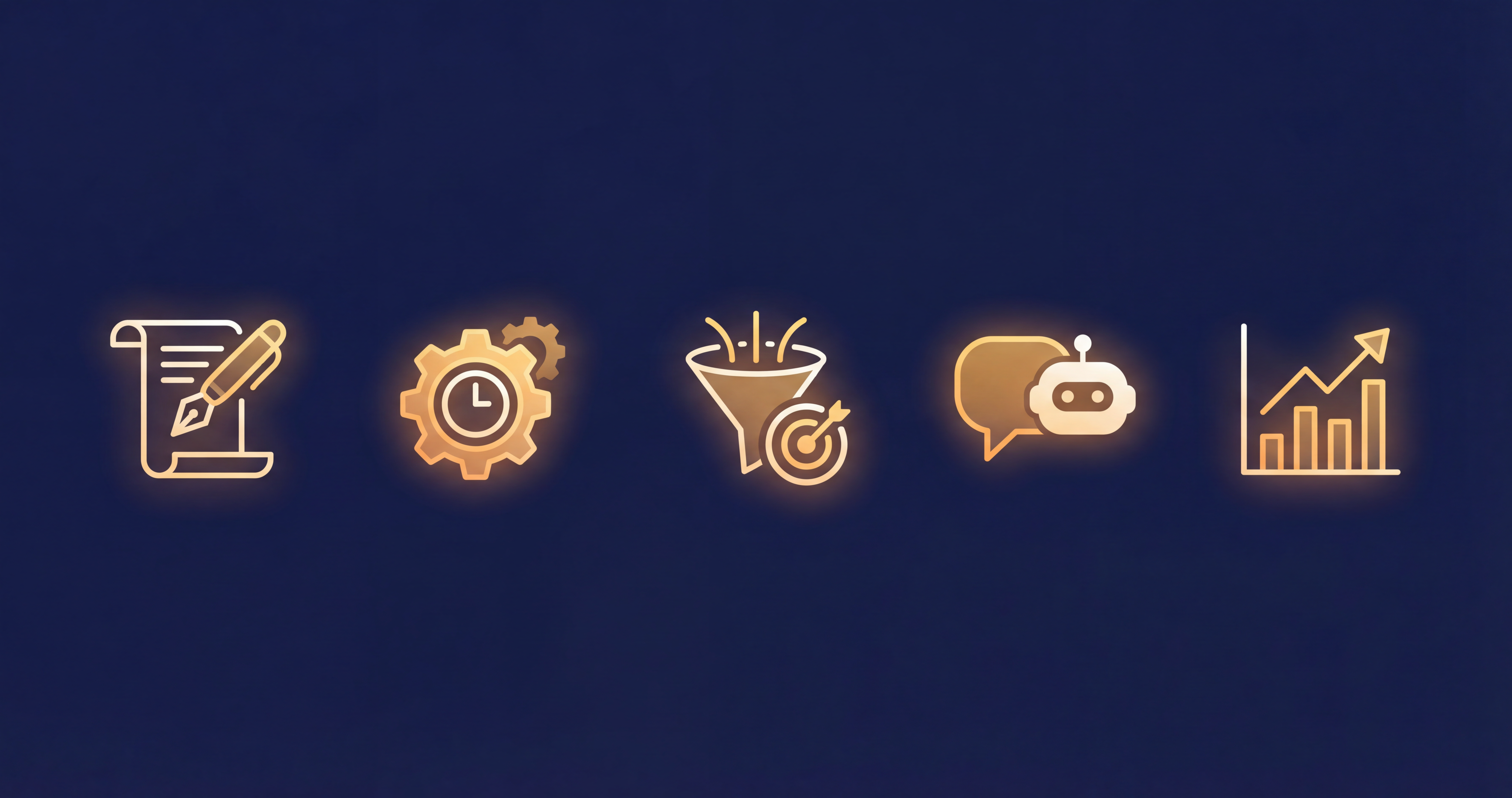 Five AI powered systems for content, back office, marketing, chatbots, and data that quietly give owners hours back