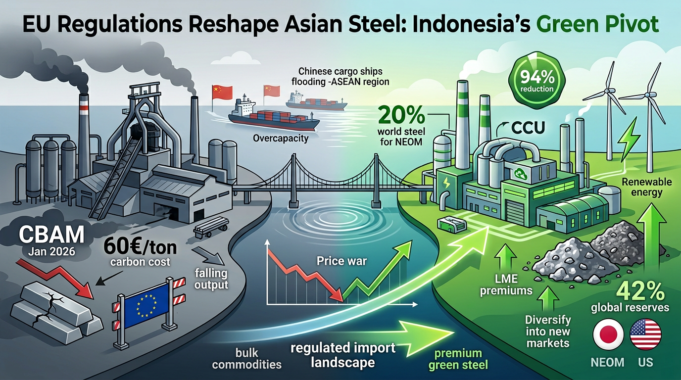 Infographic: EU CBAM driving Indonesia's steel green shift