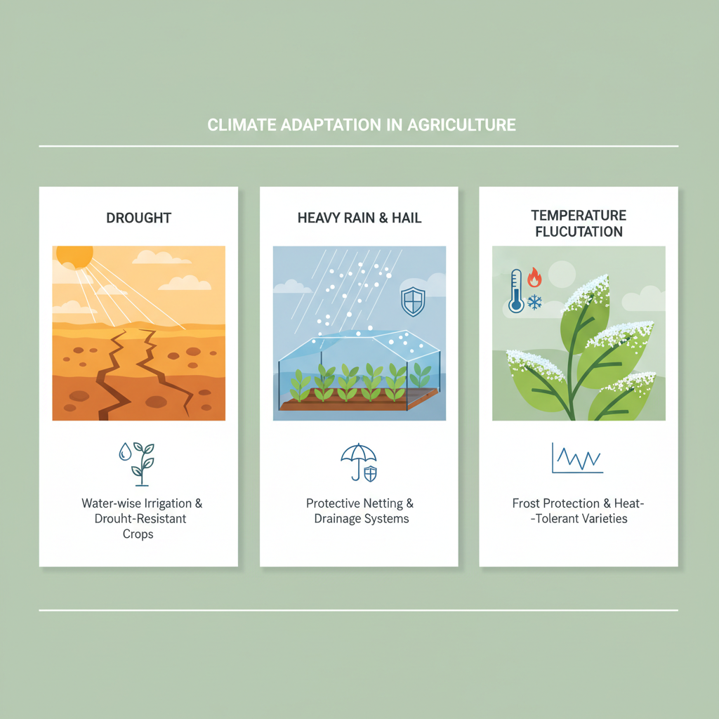 Климатические риски в сельском хозяйстве