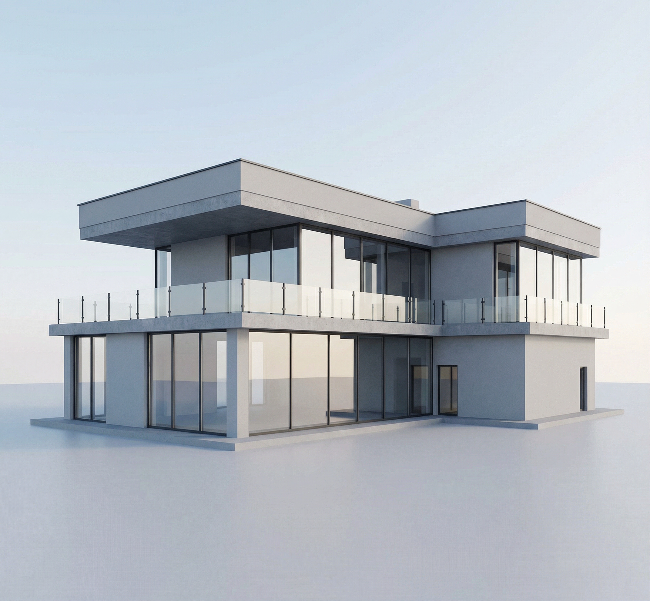 3D-модель коттеджа — объект для расчётов в ЛИРА-САПР