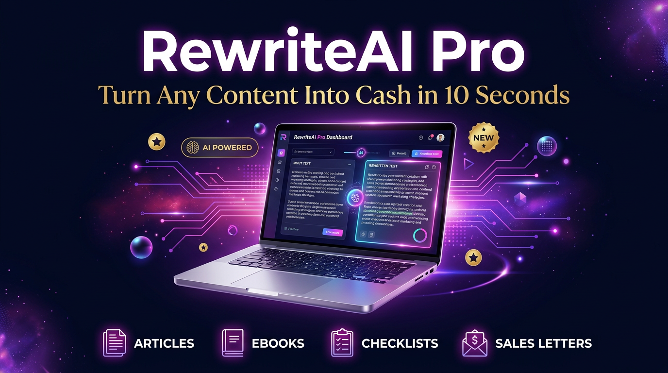 RewriteAI Pro — AI Content Rewriter