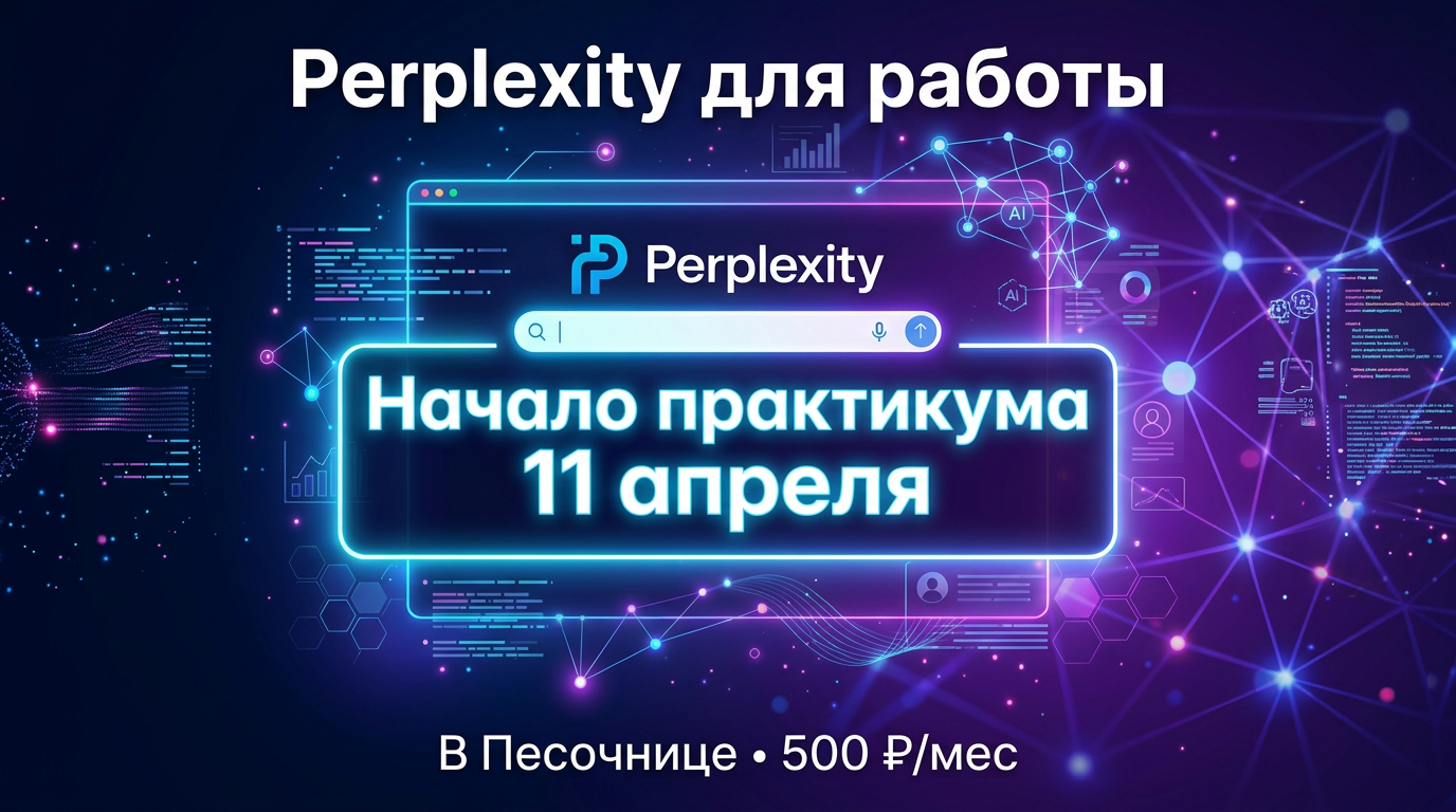 Обложка практикума по Perplexity