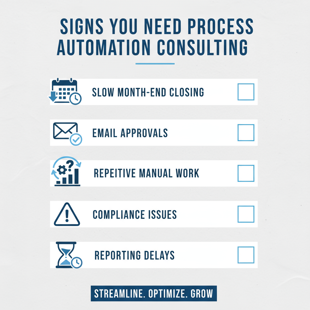 Signs Your Company Needs a Process Automation Consultant