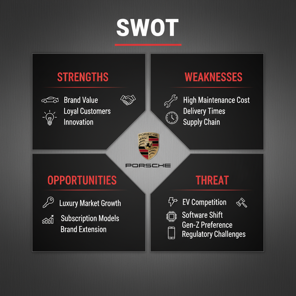 SWOT Analysis of Porsche