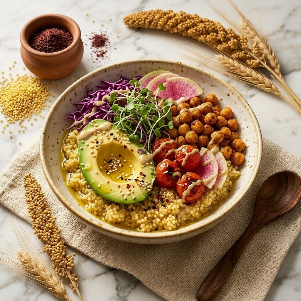 Millet Avocado Salad preview — locked