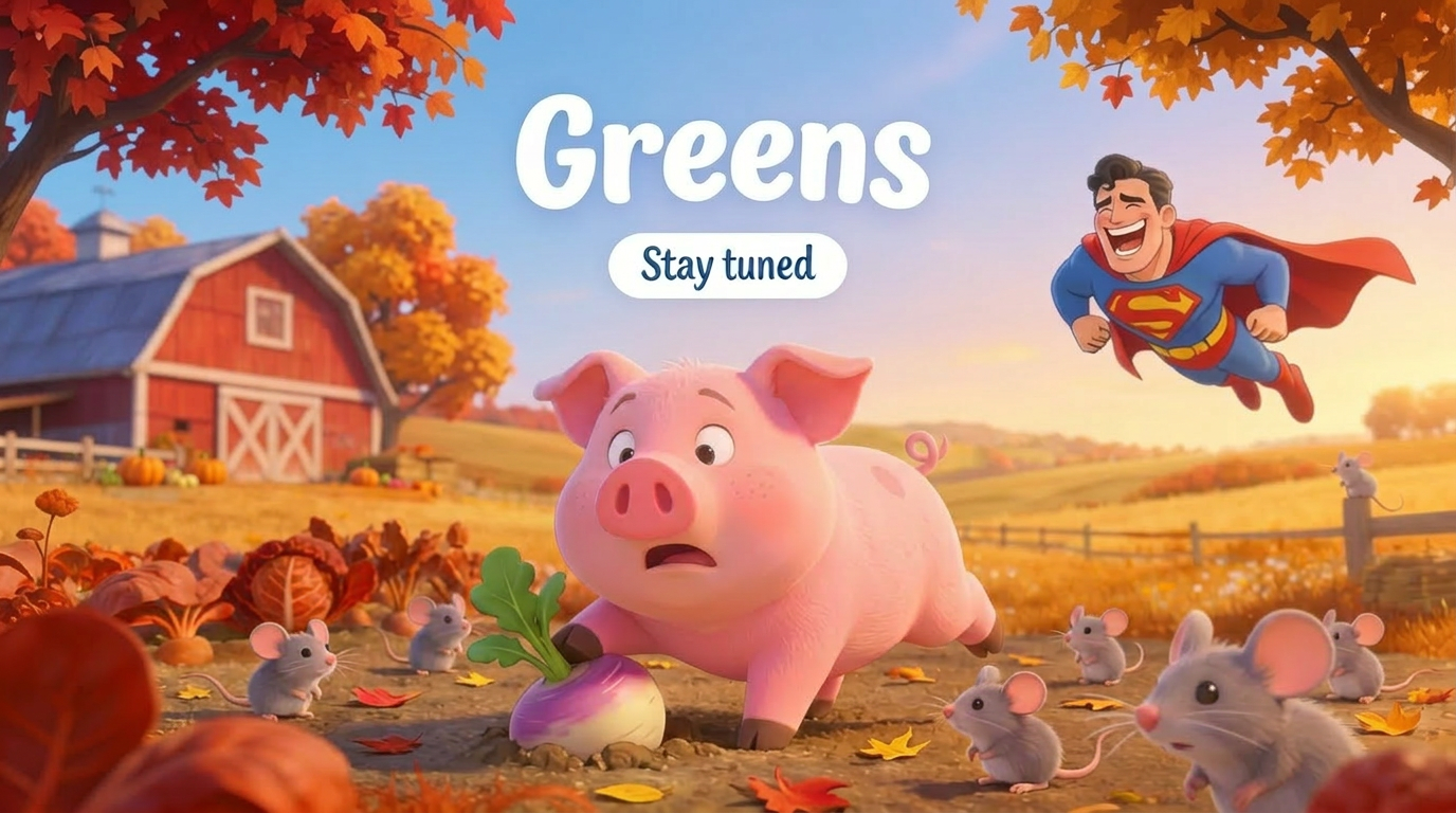 Greens 秋天農場主視覺