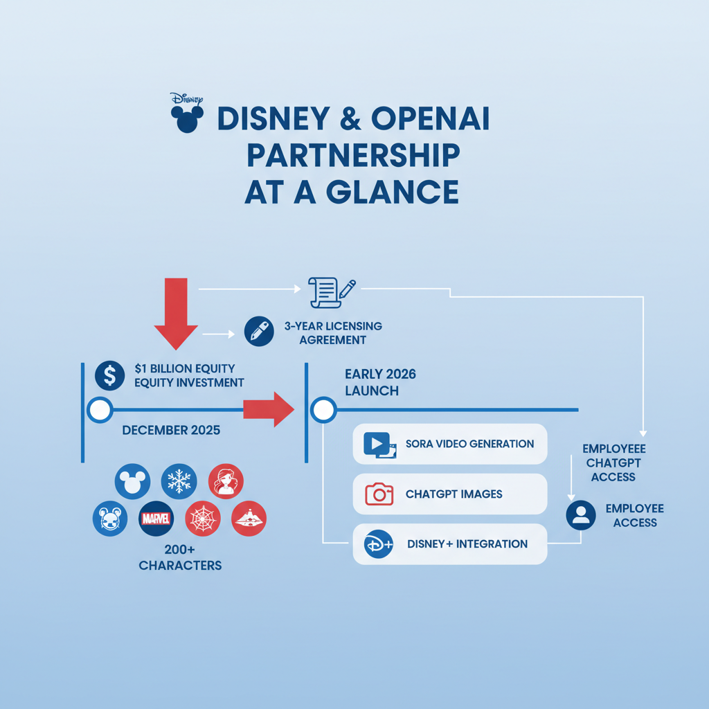 Disney-OpenAI Partnership Deal Breakdown: Investment, Characters, and Features