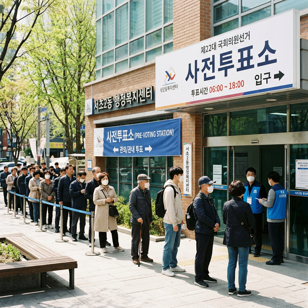 6.3 지방선거 사전투표 날짜 및 시간