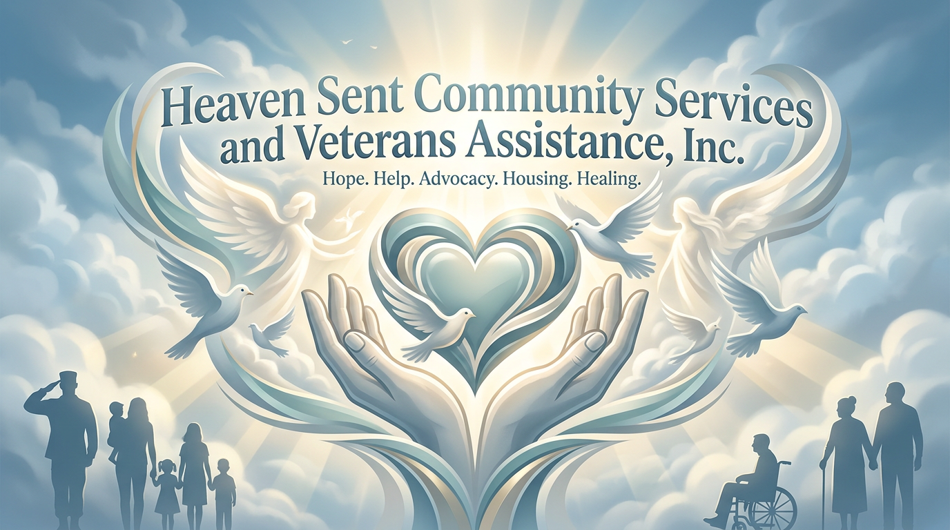 Heaven Sent Community Services and Veterans Assistance, Inc. hero graphic