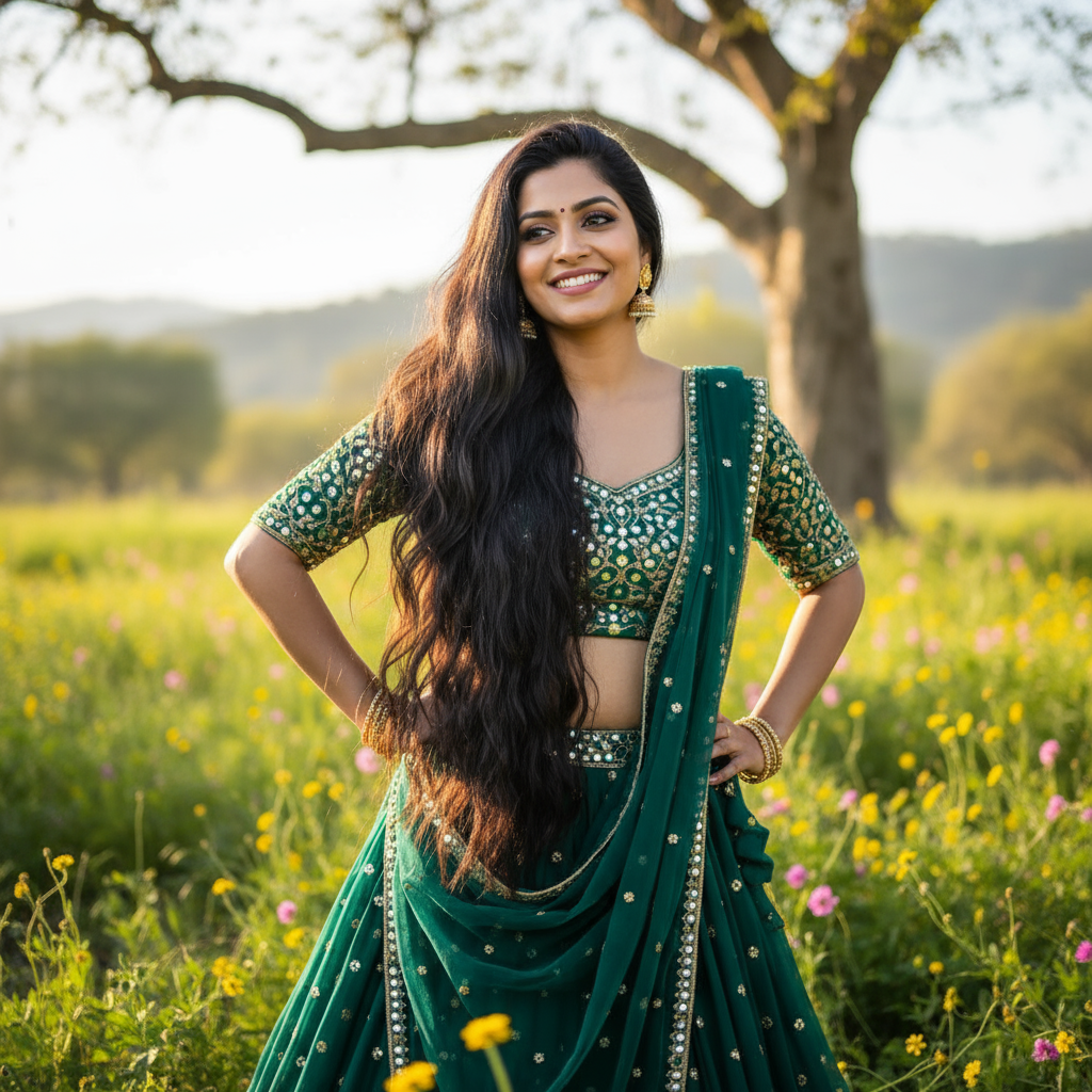 Healthy Hair Woman