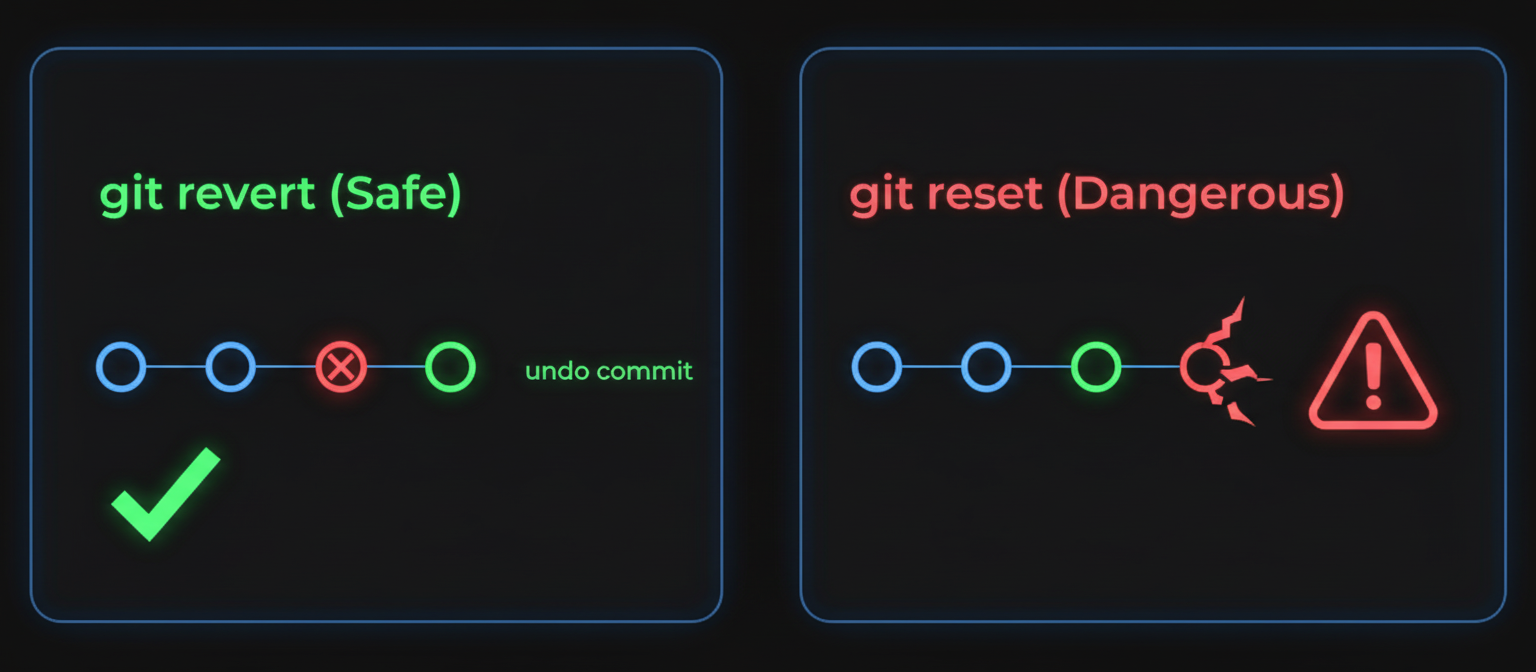 Git Revert vs Reset