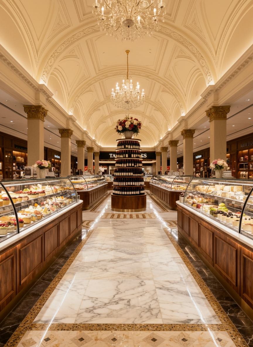 헤롯·봉마르쉐 감성의 유럽식 럭셔리 푸드홀