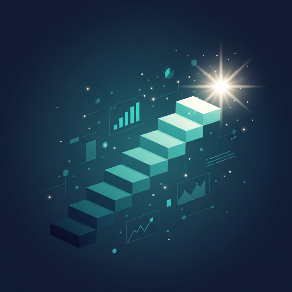 AI-driven incremental business growth and ROI illustration
