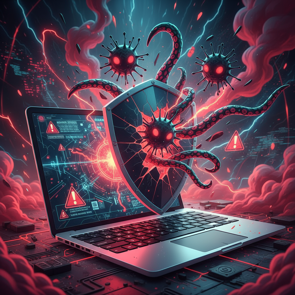 Cybersecurity threats from piracy