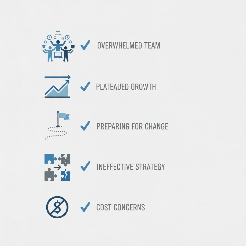 Key Signs It’s Time to Hire a Fractional CMO