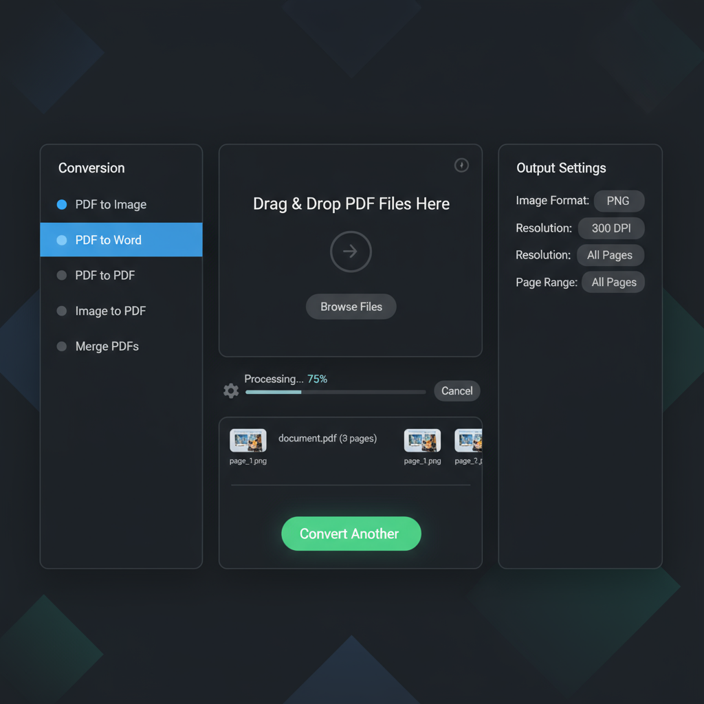 File Converter Tool Interface