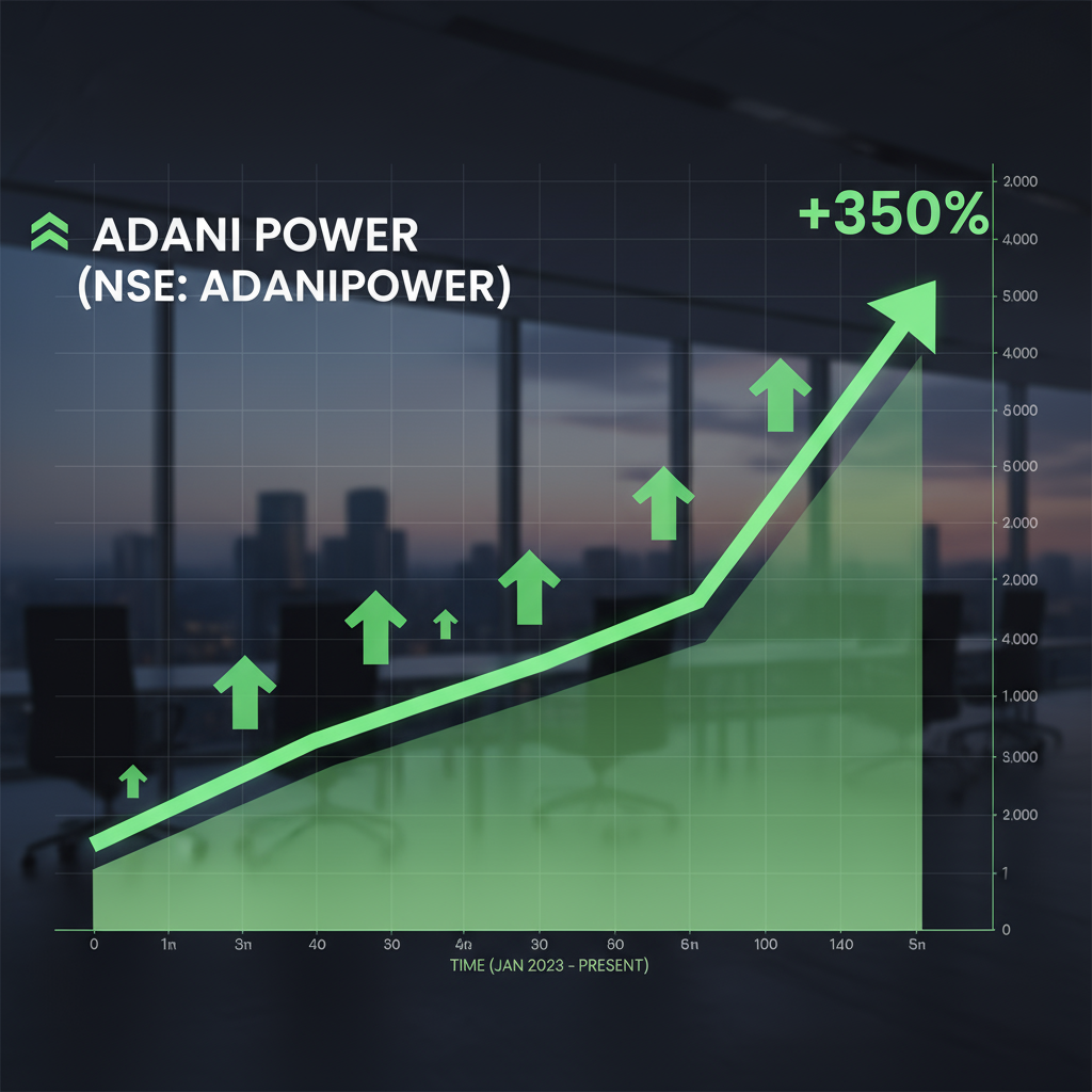 Adani Power stock performance chart
