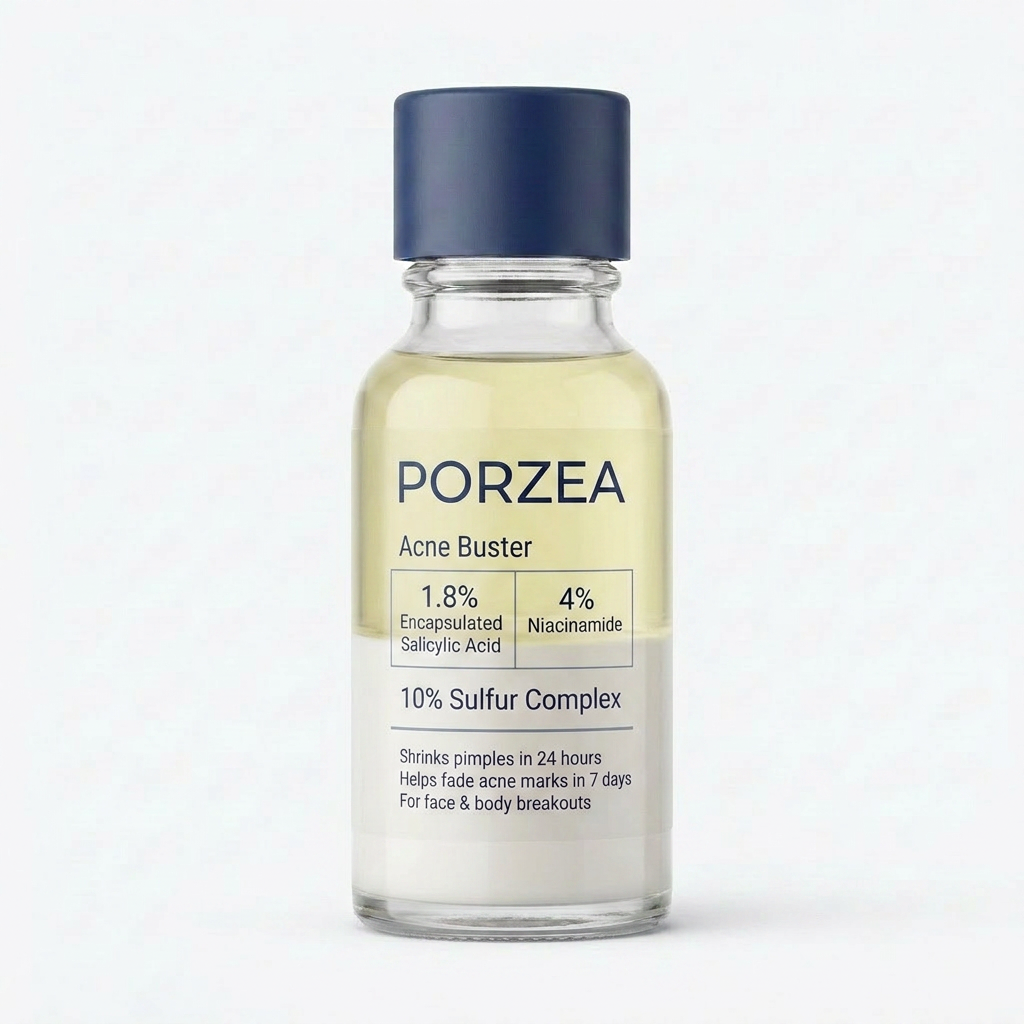 PORZEA Acne Buster bottle