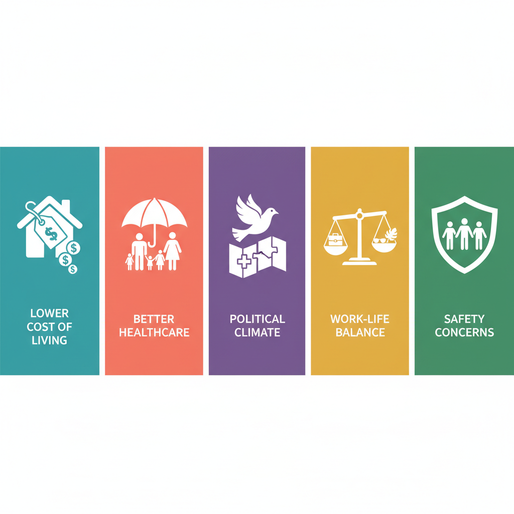 Top five reasons Americans are choosing to expatriate and move abroad