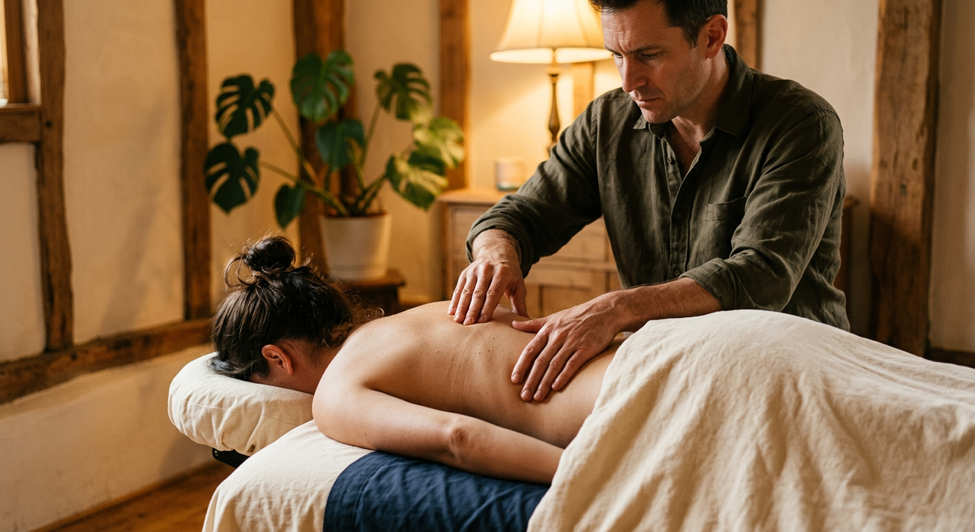 Video preview: 1:1 nervous-system bodywork session on the farm