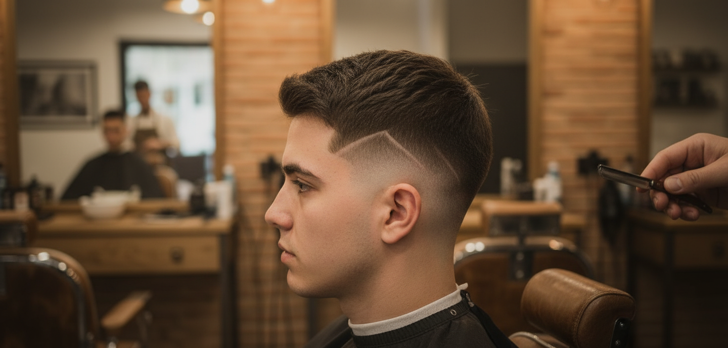 Buzz Cut con Diseño