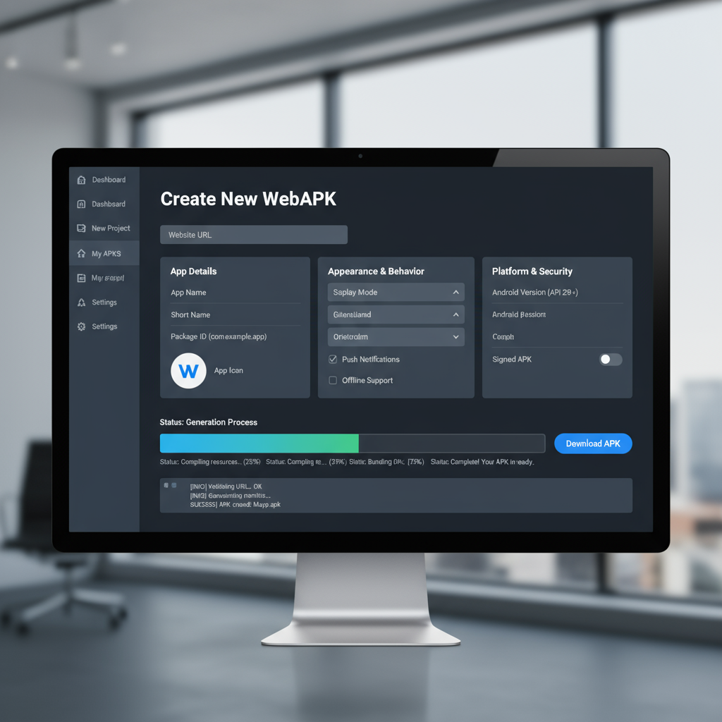 WebAPK Converter Tool