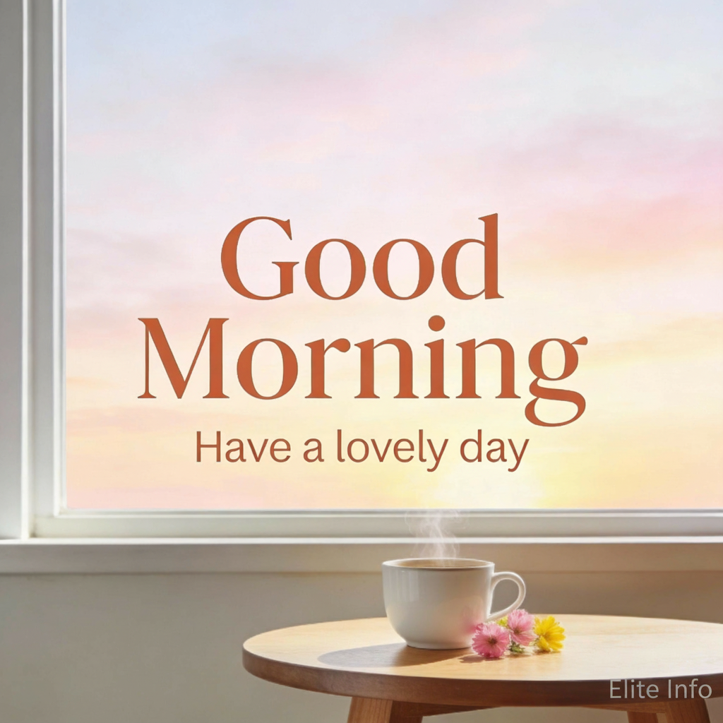 Simple Good Morning Image 2