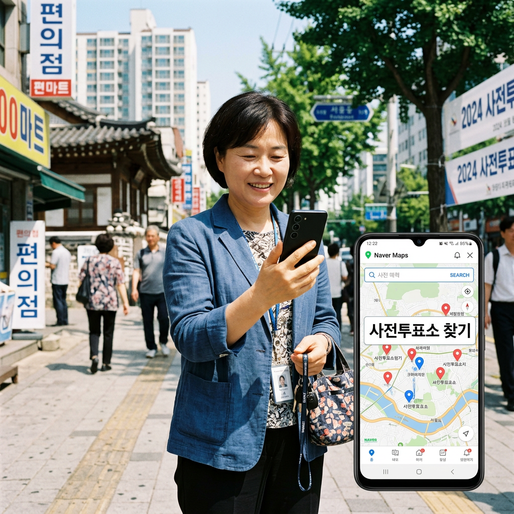 사전투표 장소 및 조회 방법