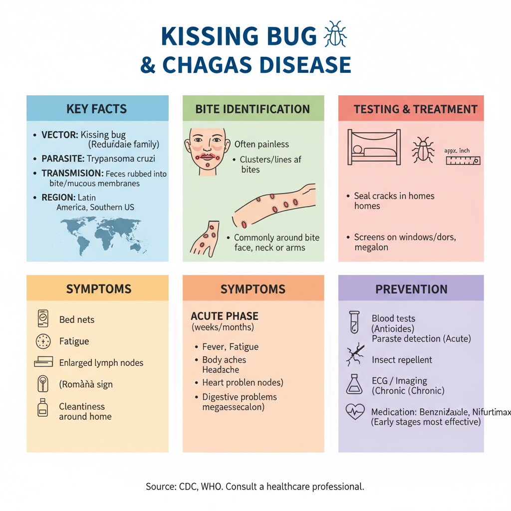 bfb0ef39-b35b-4fa9-8569-ecd65dbabc2c What to Know About the ‘Kissing Bug’ Disease ? Symptoms & Treatment