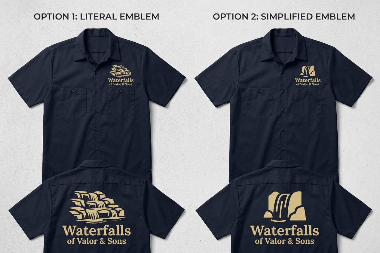 Branded uniform concept