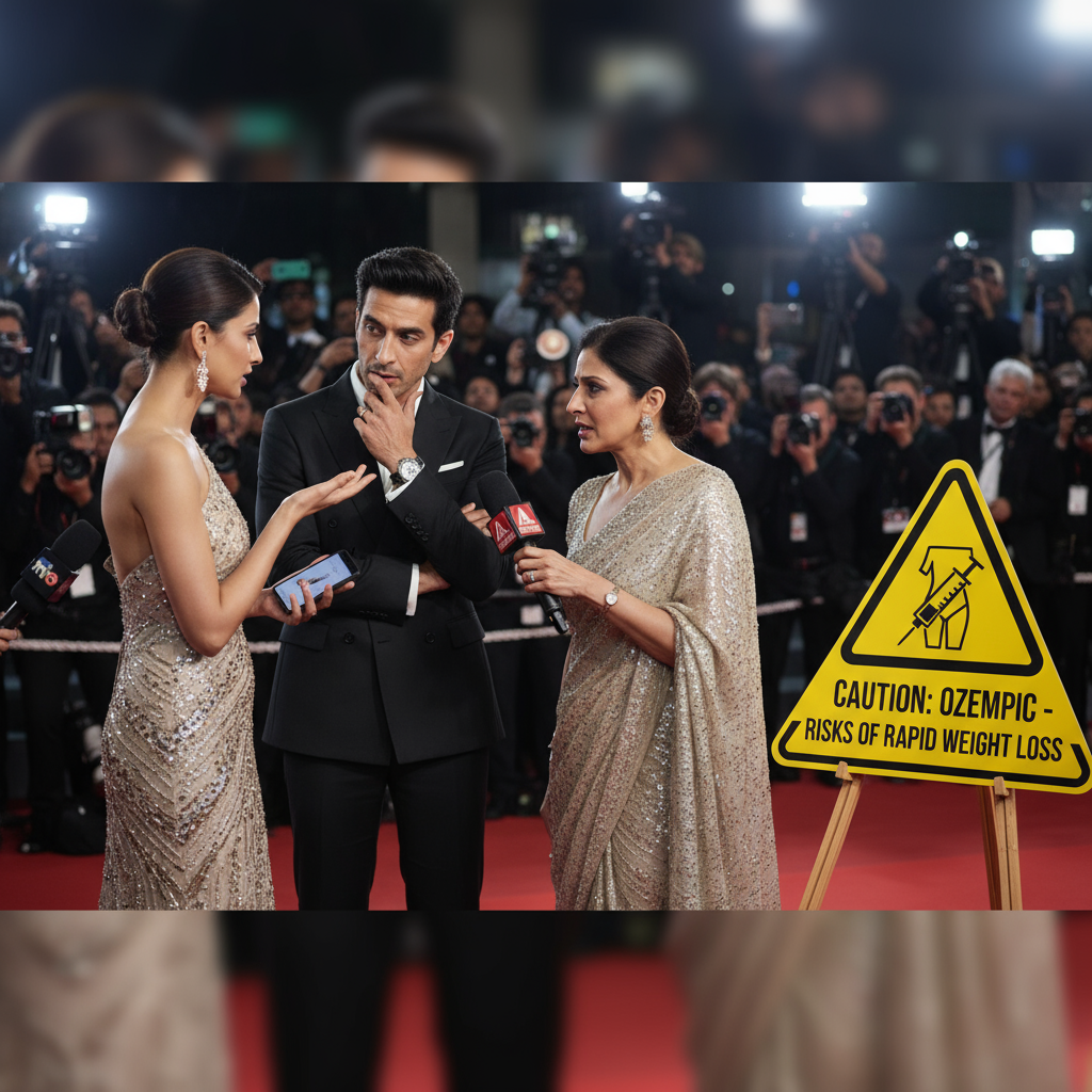 Bollywood stars with Ozempic, weight loss, and health caution