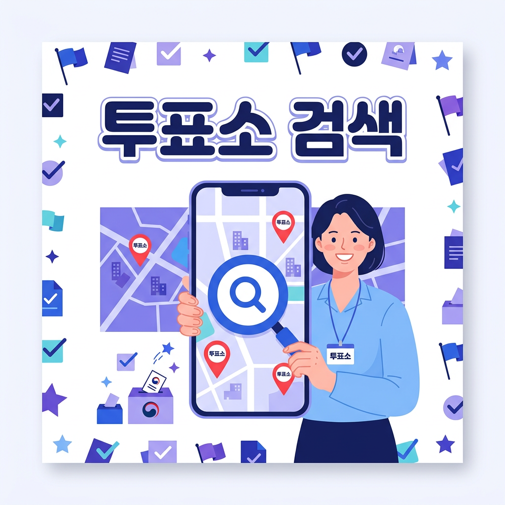 사전투표소 검색 방법