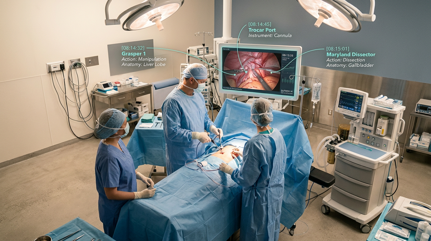 SurgFlow annotating surgical video and generating structured operative notes