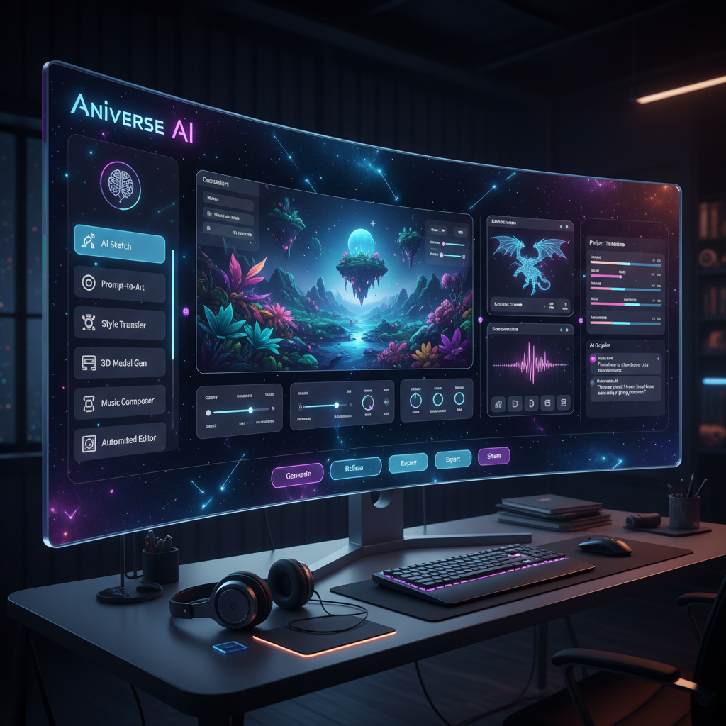 Aniverse AI Creative Platform