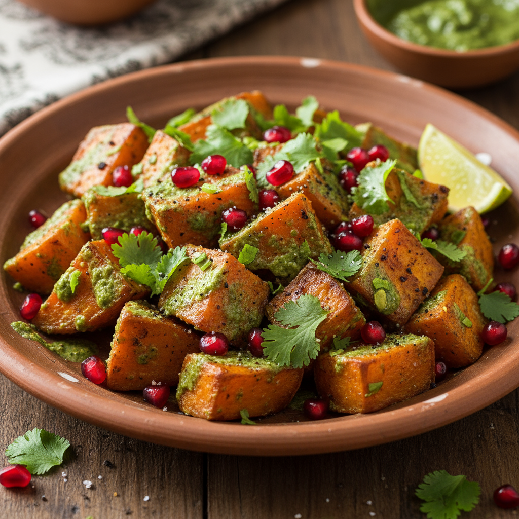 Sweet Potato Chaat