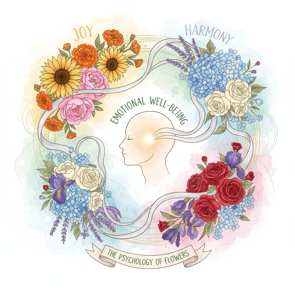 The psychology of flowers and their effect on mood