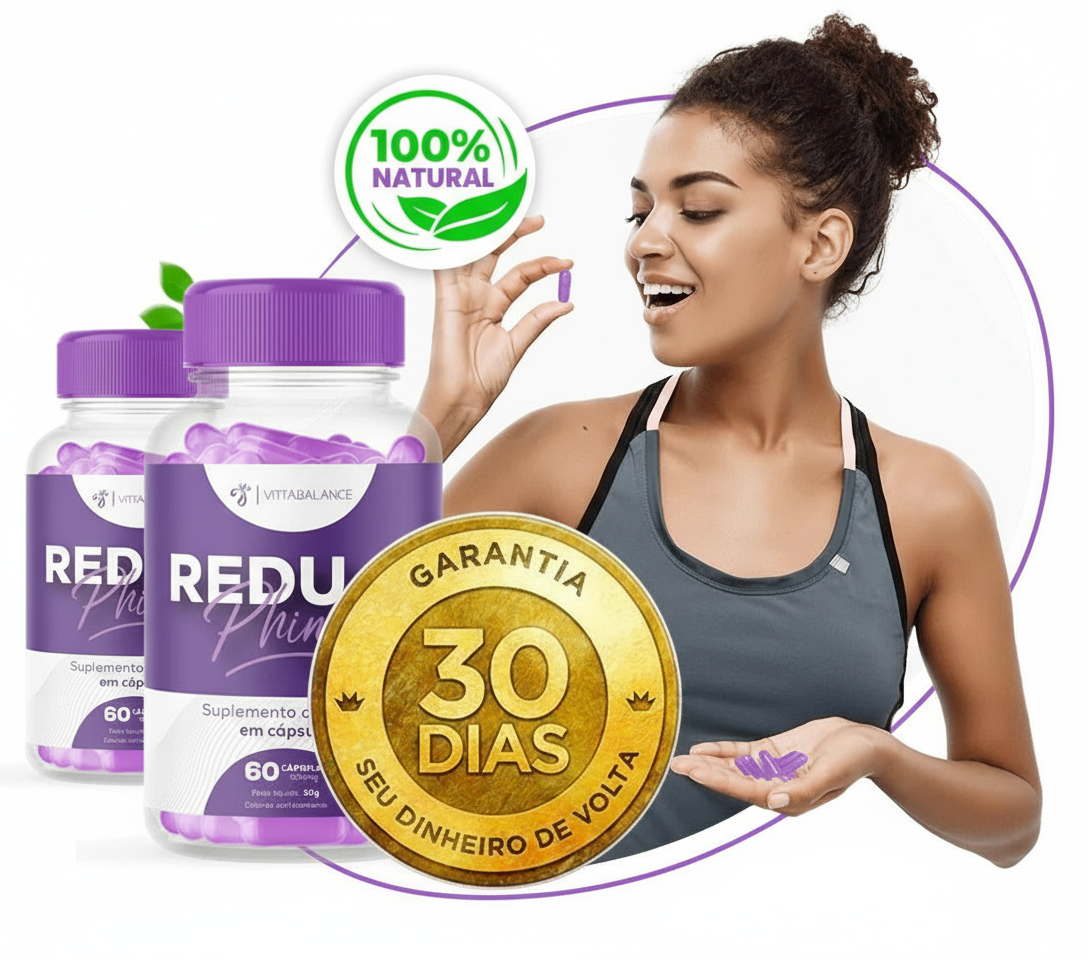 Mulher feliz usando suplemento emagrecimento natural capsulas