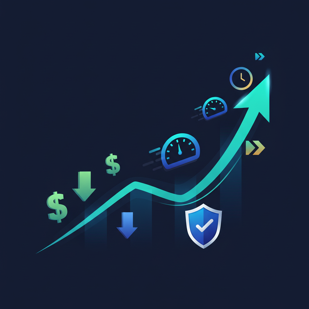 ROI metrics and financial benefits of strategic business automation