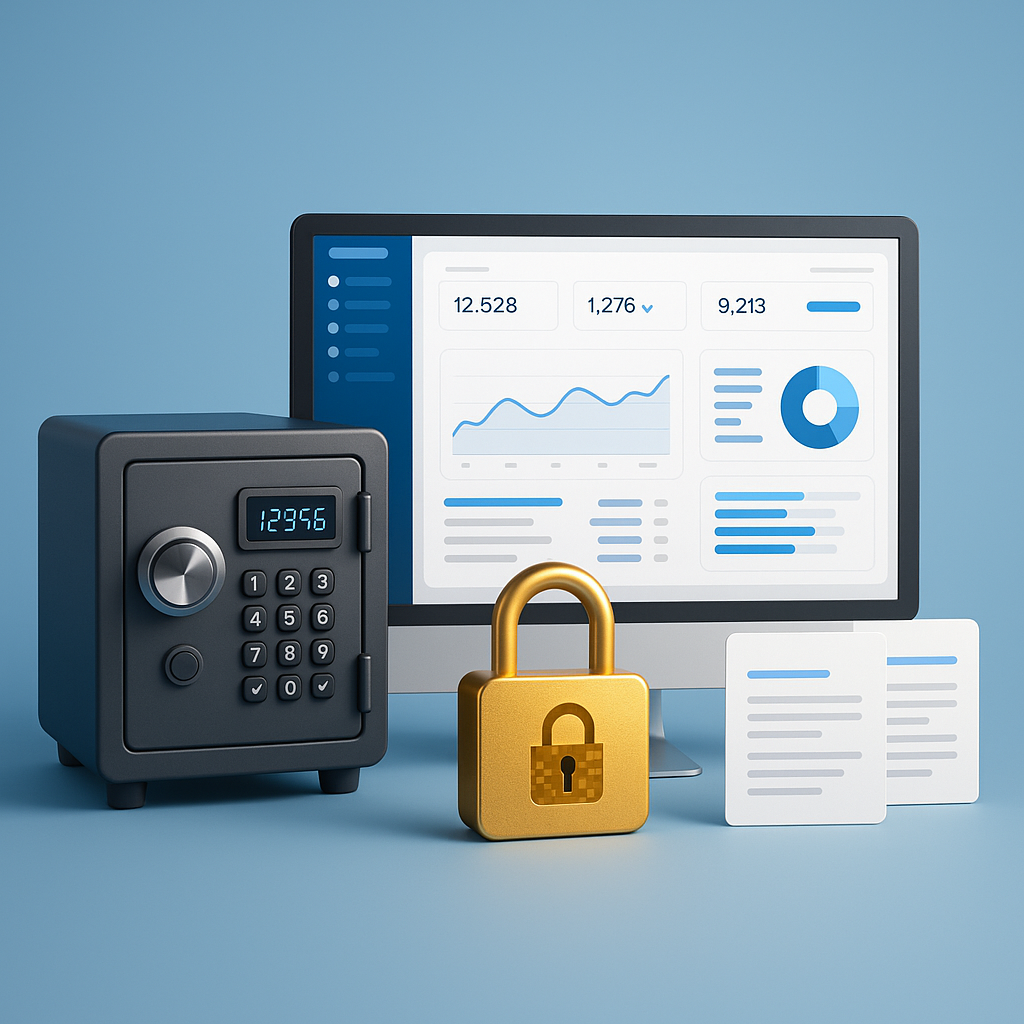 Interfejs cyfrowego sejfu MyArkevia z intuicyjnym panelem zarządzania dokumentami i organizacją według kategorii