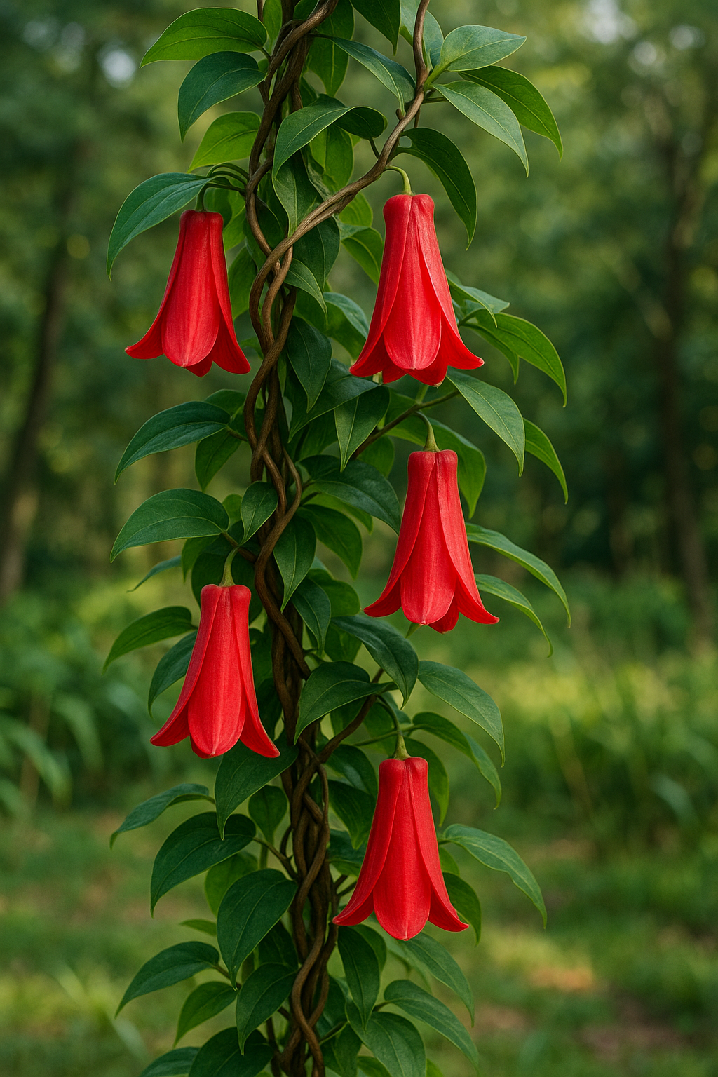 Copihue - flor nacional chilena para el jardín