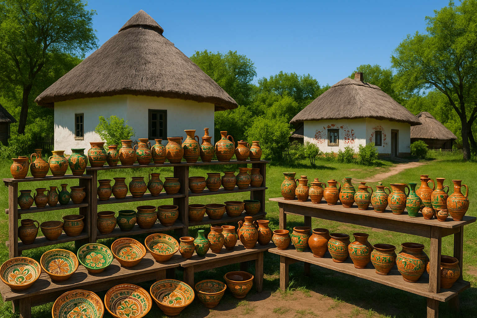 Опішня - центр украинской керамики с музеем гончарства и этноэкскурсиями