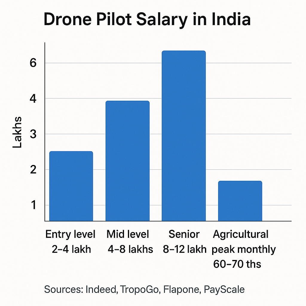 2025 Drone Salary Table