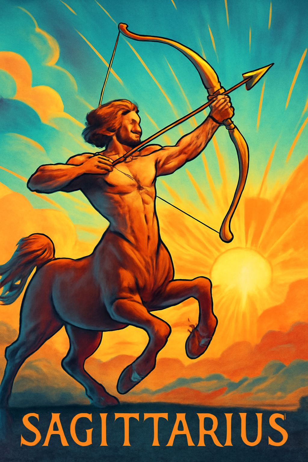 Sagittarius Horoscope Illustration September 04