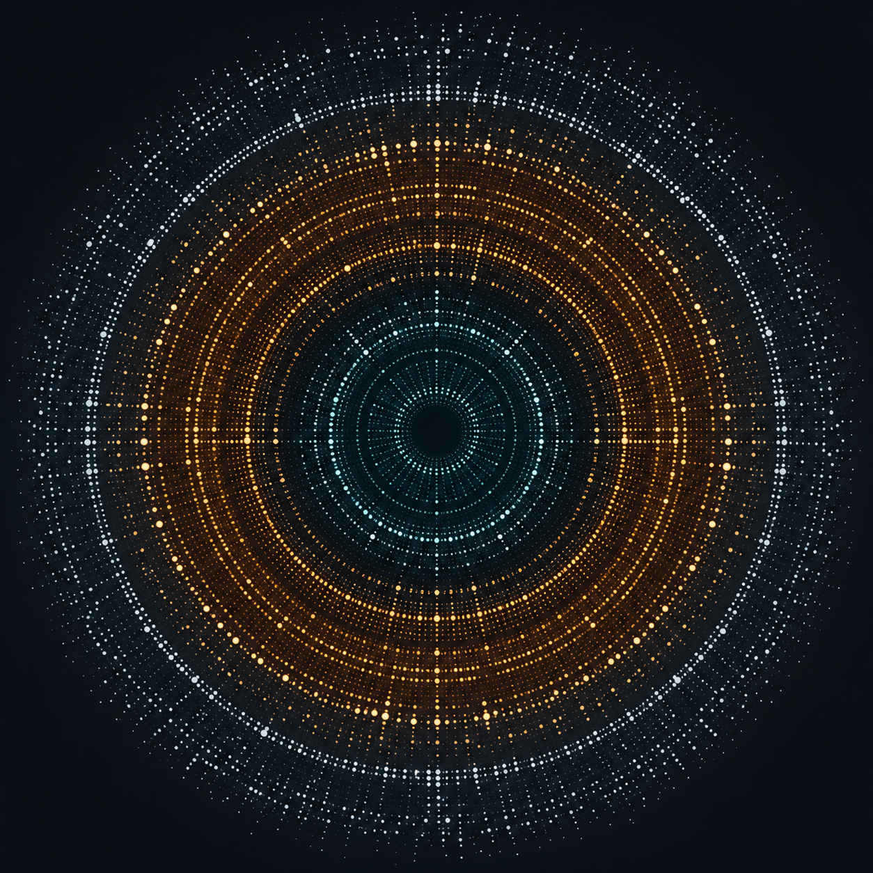 Circular methylation heatmap visualisation showing CpG methylation patterns across the genome