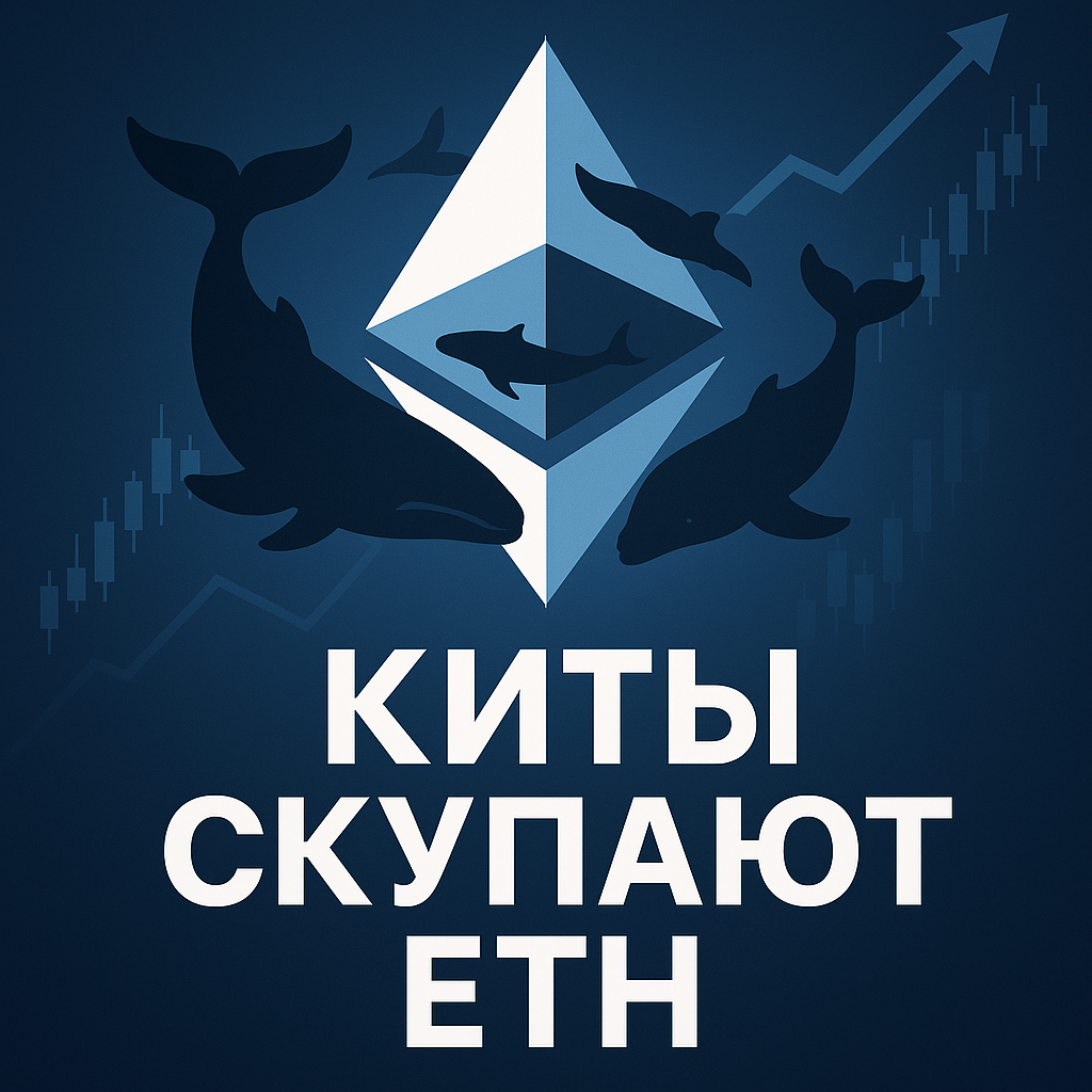 💸 КИТЫ СКУПАЮТ ETHEREUM Ethereum whales buying ETH with trending charts and Russian text
