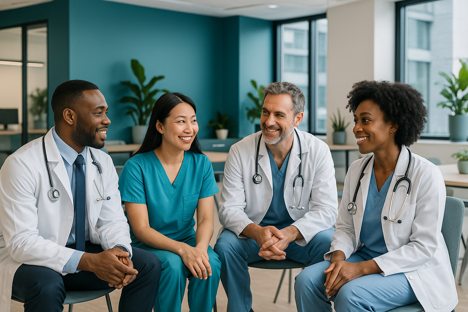 Networking entre profissionais de saúde em consultório compartilhado