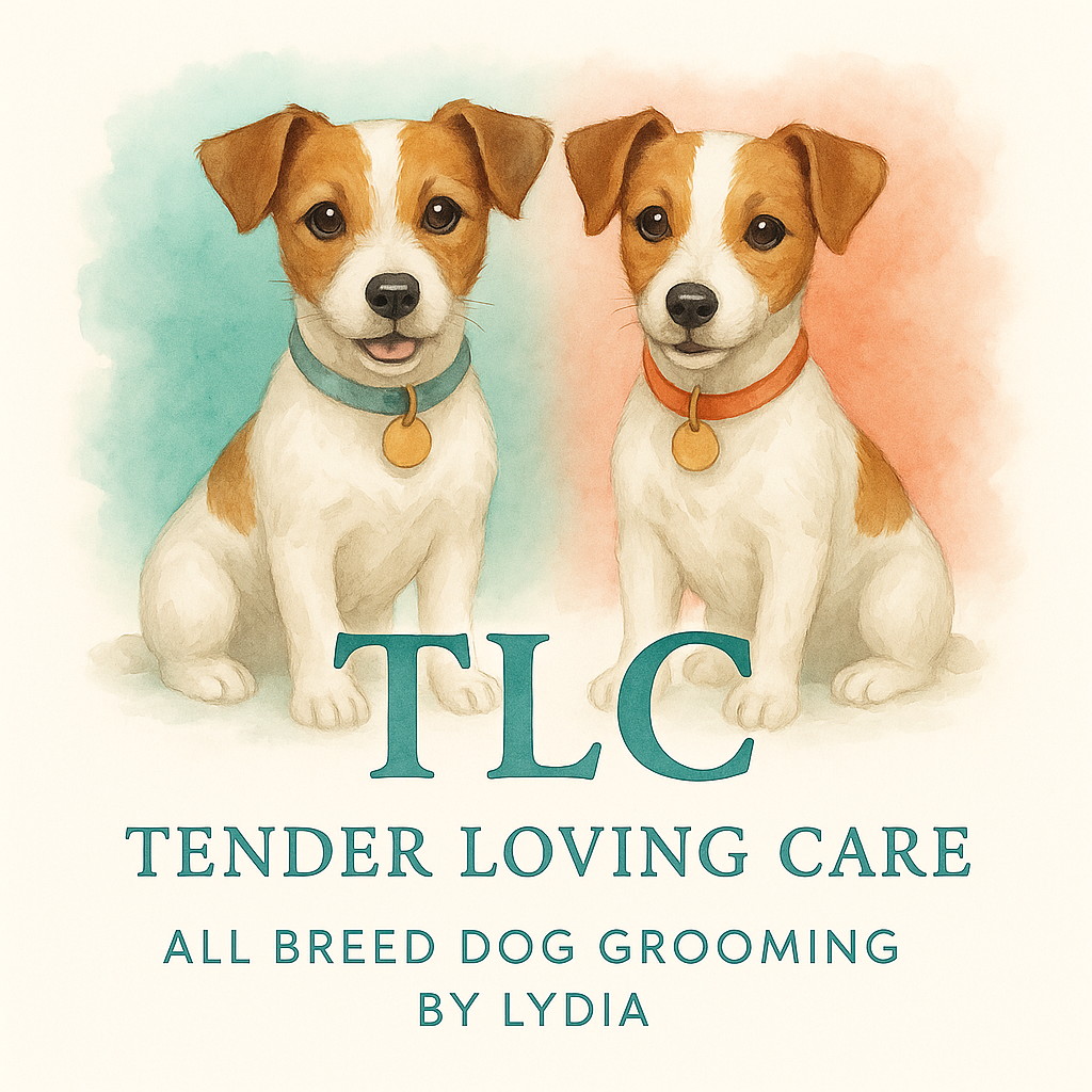 TLC All Breed Dog Grooming Logo