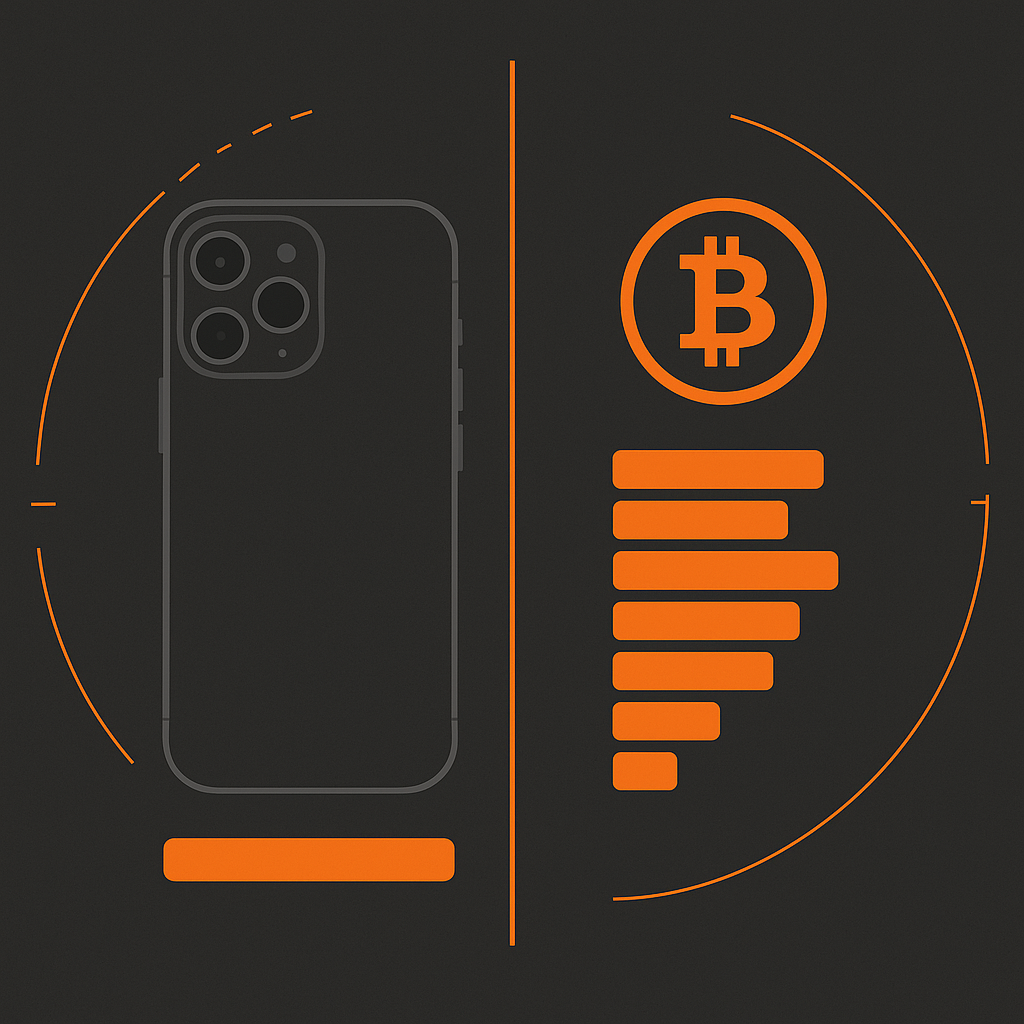 iPhone 17 Pro Bitcoin Price Comparison