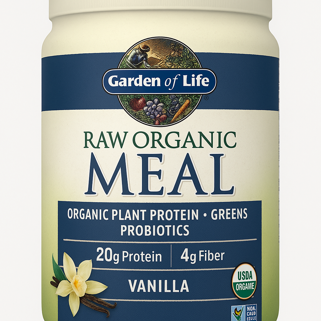 Garden of Life Raw Organic Meal - Plant-Based Meal Replacement