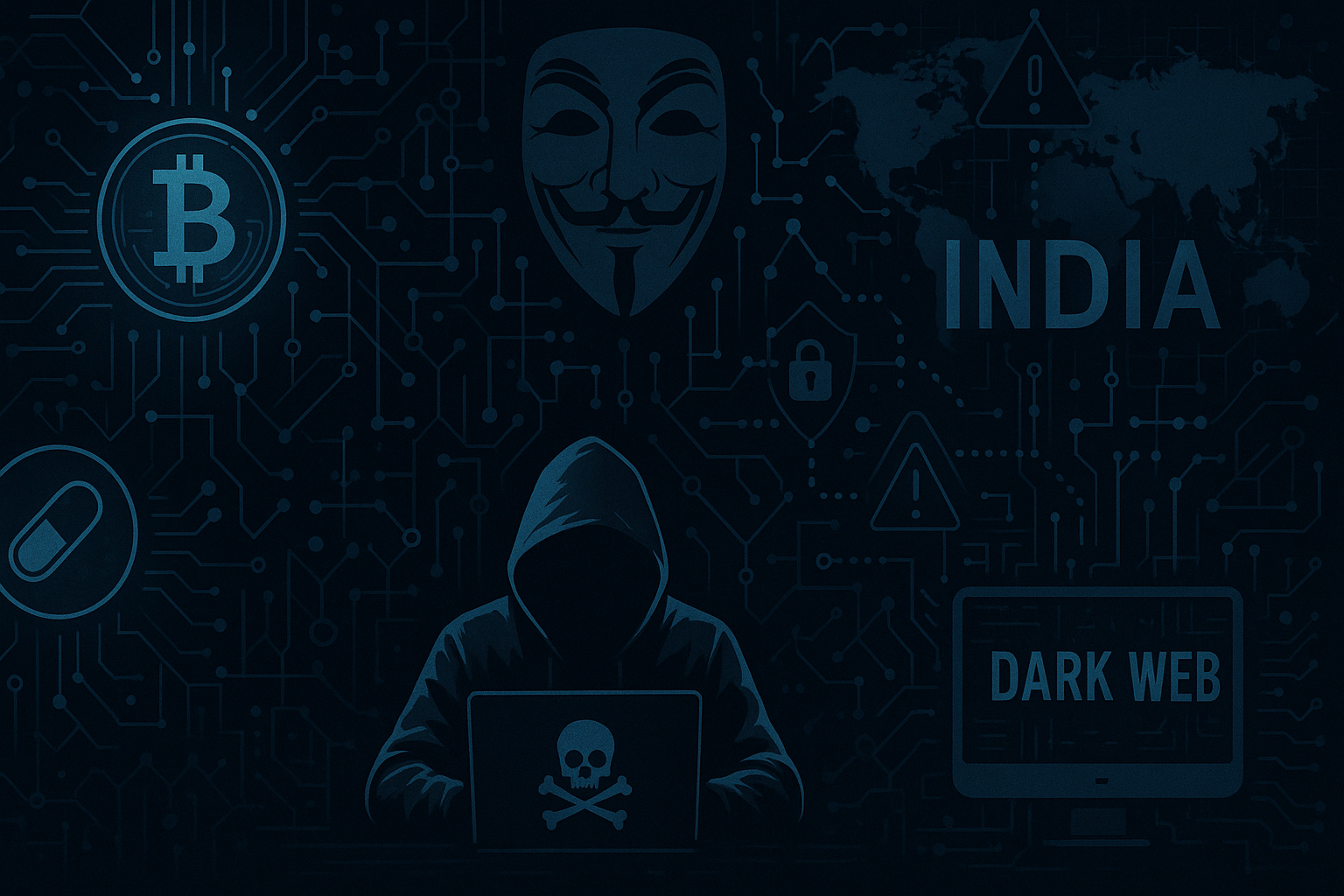 Dark web drug trafficking: Technology enabling India's hidden drug trade